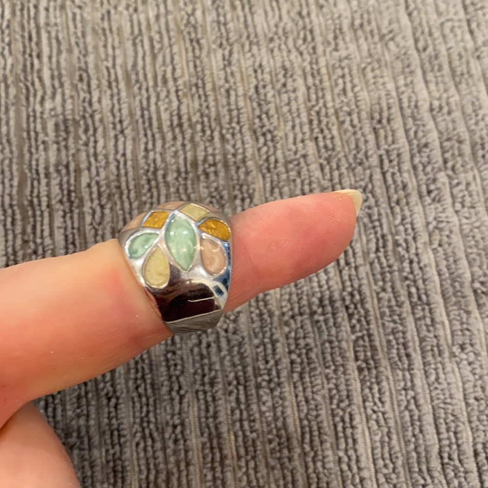 Silver statement ring - Picture 2 of 3